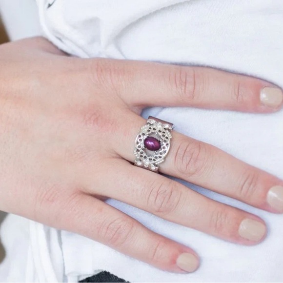 paparazzi | Jewelry | Paparazzi Mod Modest Purple Ring | Poshmark